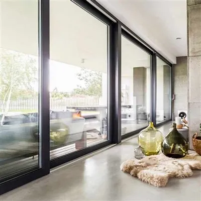 מעלית והזזה מאלומיניום דלתות מרפסת